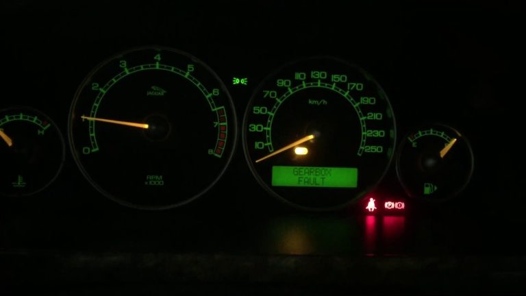 Transmission Fault Jaguar S Type