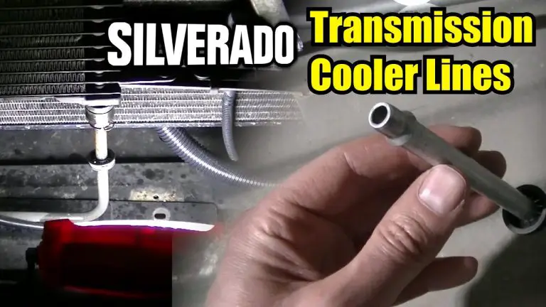 2004 Chevy 2500Hd Transmission Cooler Lines