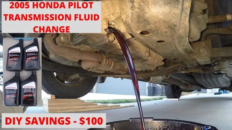 Honda Pilot Transmission Fluid Change