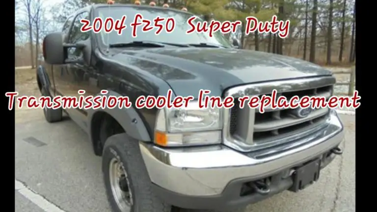Ford F250 Transmission Cooler Line Replacement