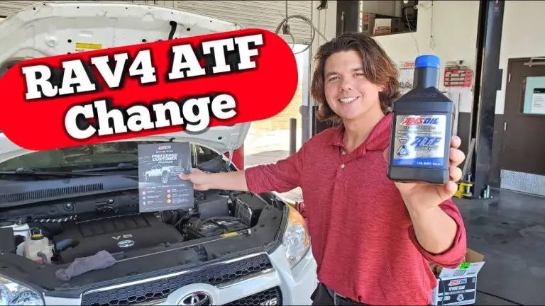 Toyota Rav4 Transmission Fluid Capacity