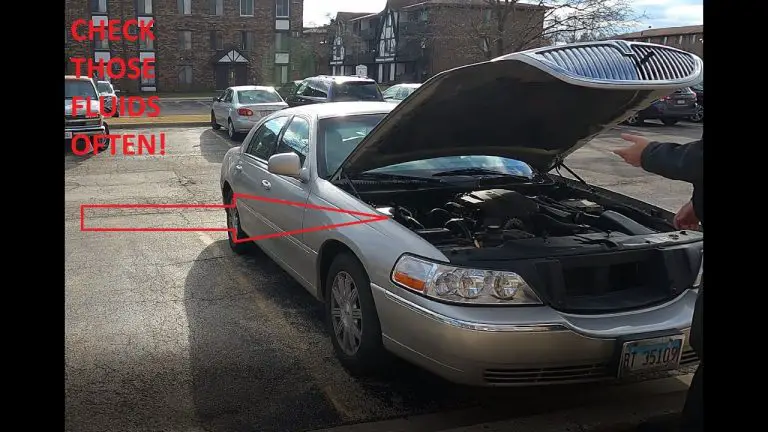 How to Check Transmission Fluid Lincoln Town Car
