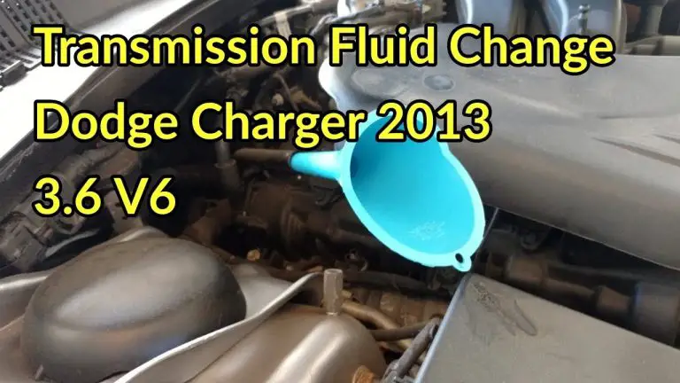 How to Check Transmission Fluid Dodge Charger