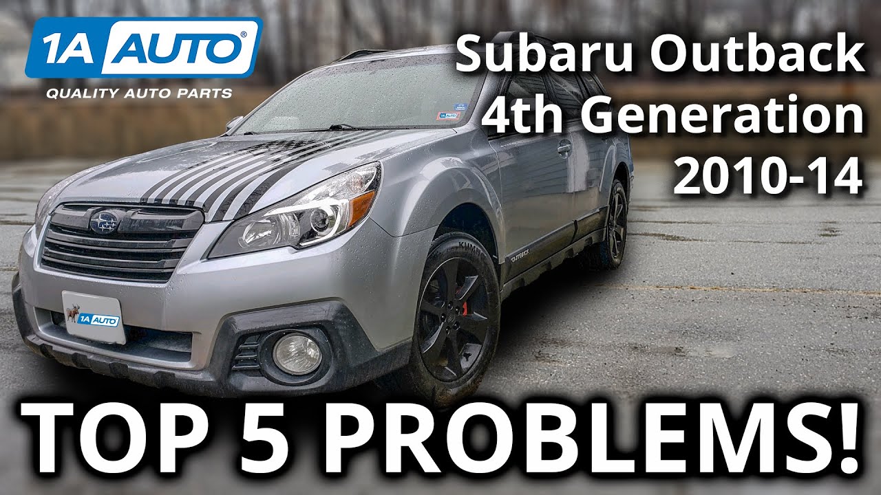 2010 Subaru Legacy Transmission Problems