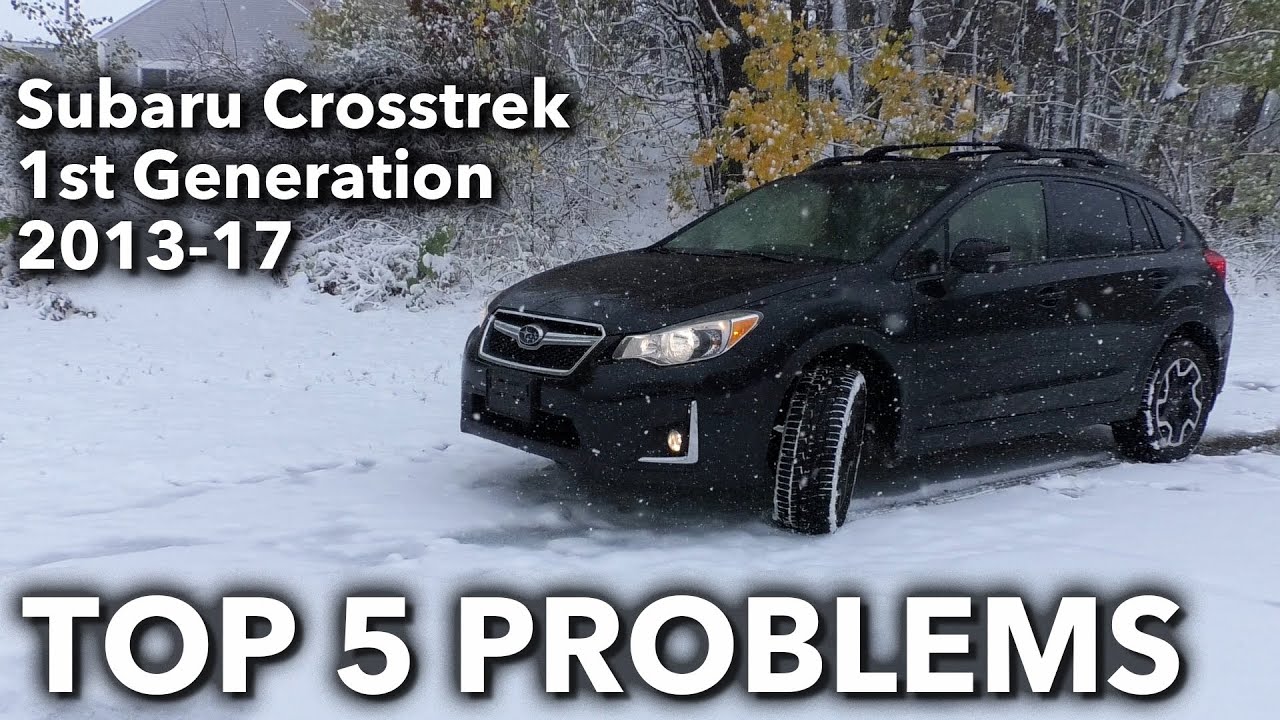 2017 Subaru Crosstrek Transmission Problems