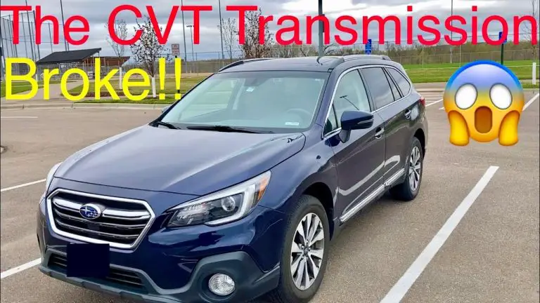 2018 Subaru Outback Transmission Problems