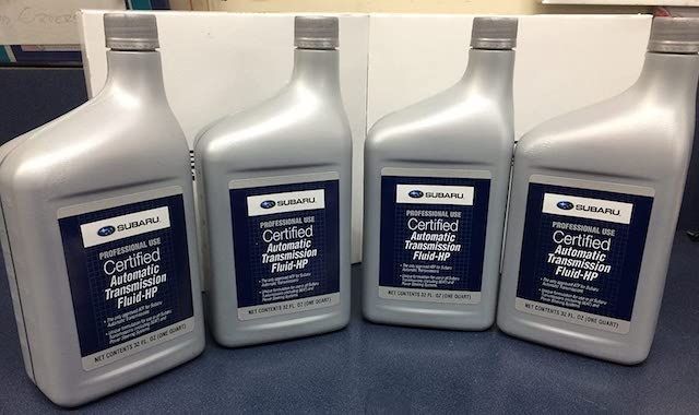 Subaru Forester Transmission Fluid Change Cost