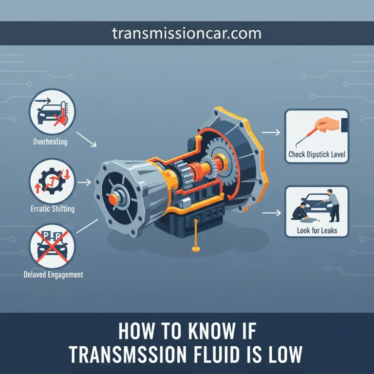 How To Know If Transmission Fluid Is Low: Diagnostic Signs And Testing Methods