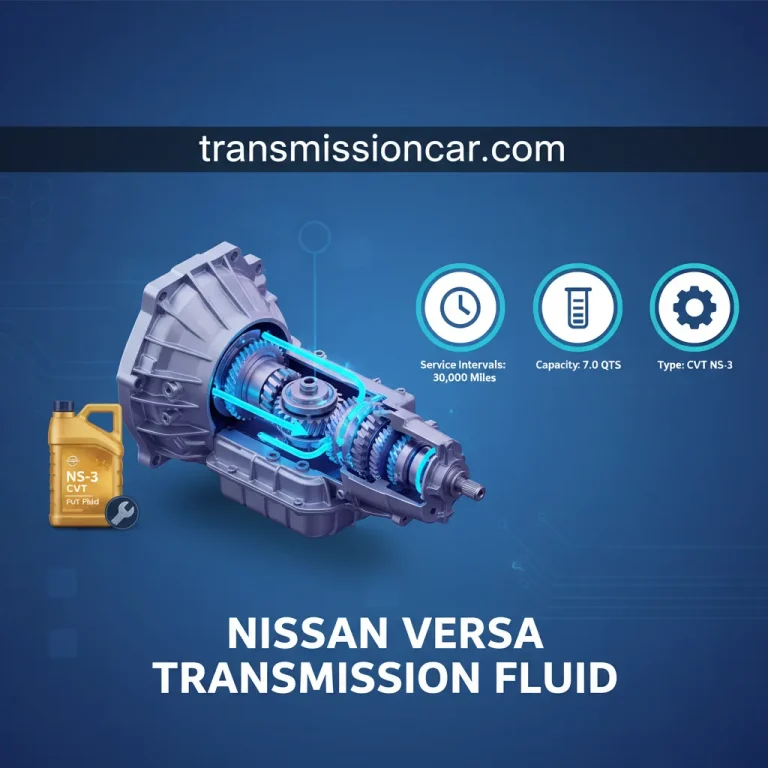 Nissan Versa Transmission Fluid Maintenance, Specifications, And Service Intervals