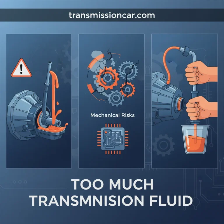 Too Much Transmission Fluid: Symptoms, Mechanical Risks, And Removal Procedures