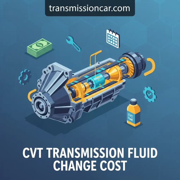 Cvt Transmission Fluid Change Cost: Price Breakdown And Maintenance Factors