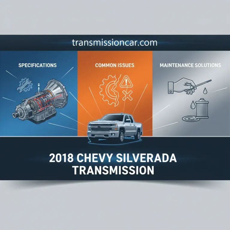 2018 Chevy Silverado Transmission: Specifications, Common Issues, And Maintenance Solutions