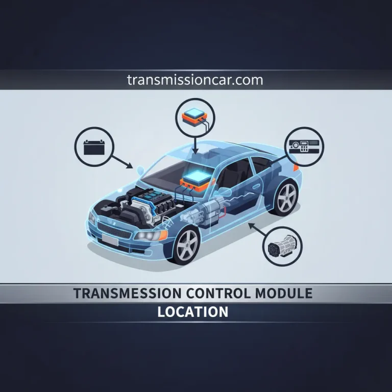 Transmission Control Module Location: A Guide To Identifying And Accessing Your Vehicle’S Tcm