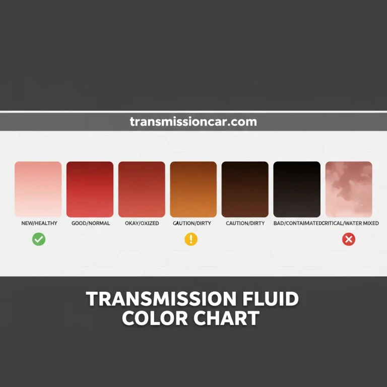 Transmission Fluid Color Chart: Diagnosing Health And Performance Stages