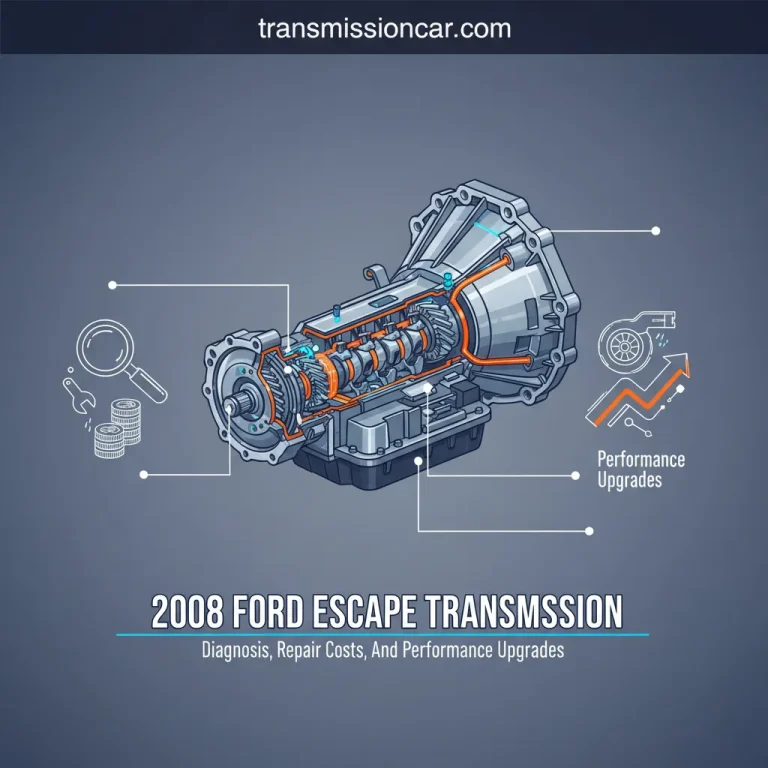 2008 Ford Escape Transmission: Diagnosis, Repair Costs, And Performance Upgrades