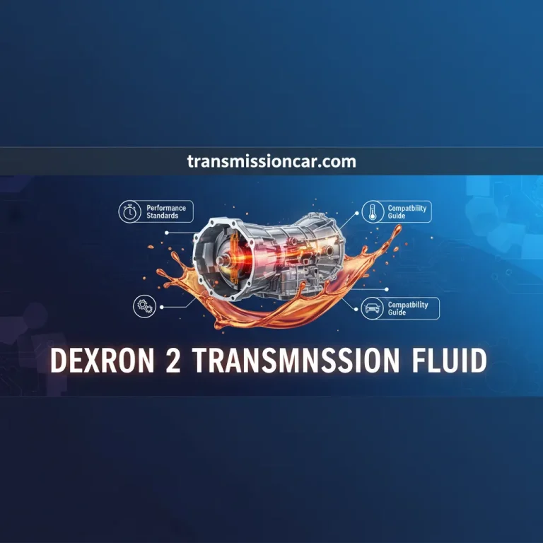 Dexron 2 Transmission Fluid Performance Standards And Compatibility Guide