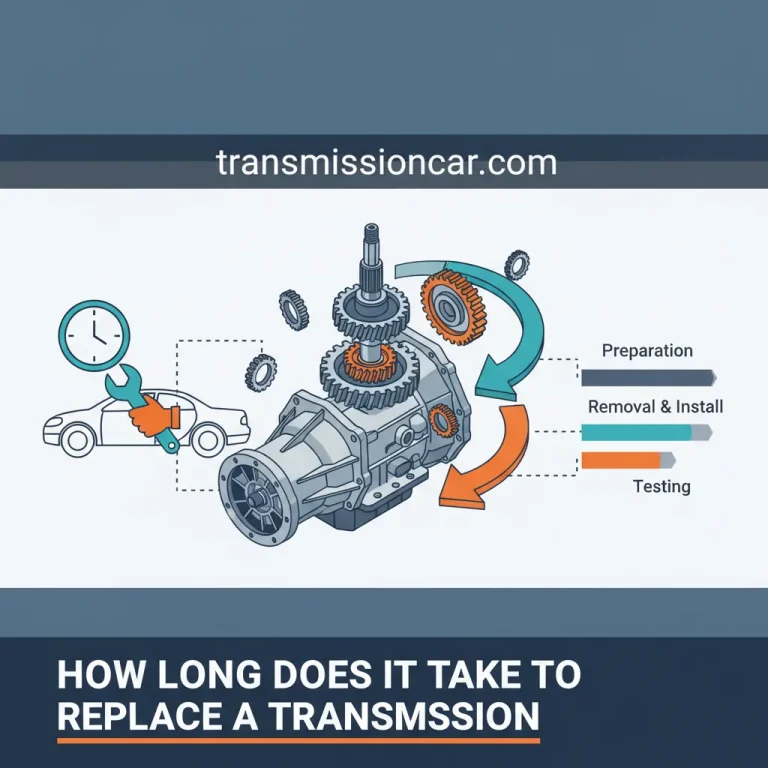 How Long Does It Take To Replace A Transmission: Timelines And Technical Factors