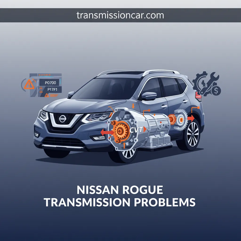 nissan rogue transmission problems