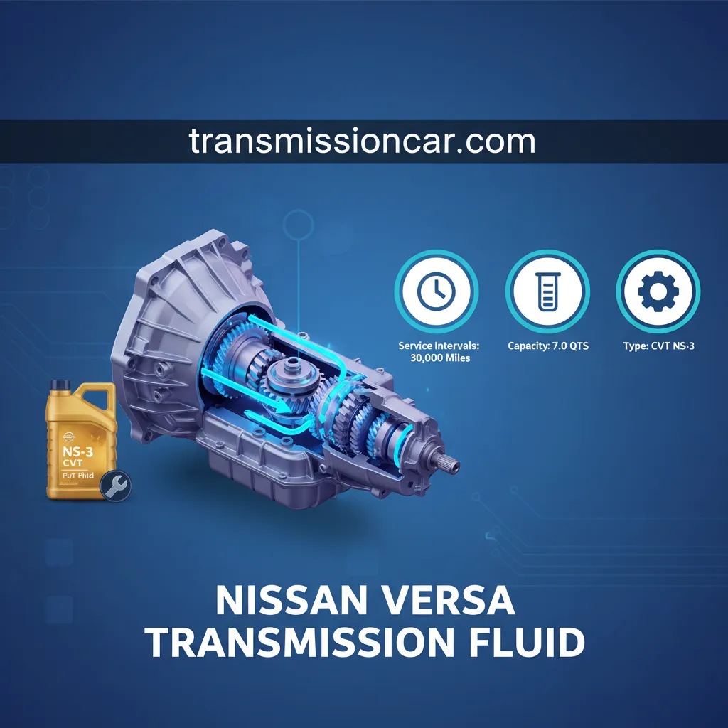 nissan versa transmission fluid