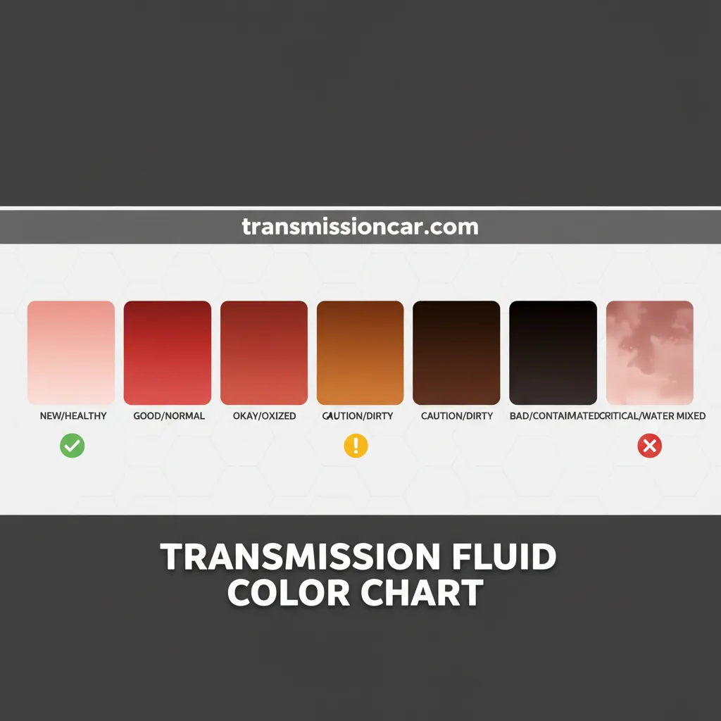 transmission fluid color chart