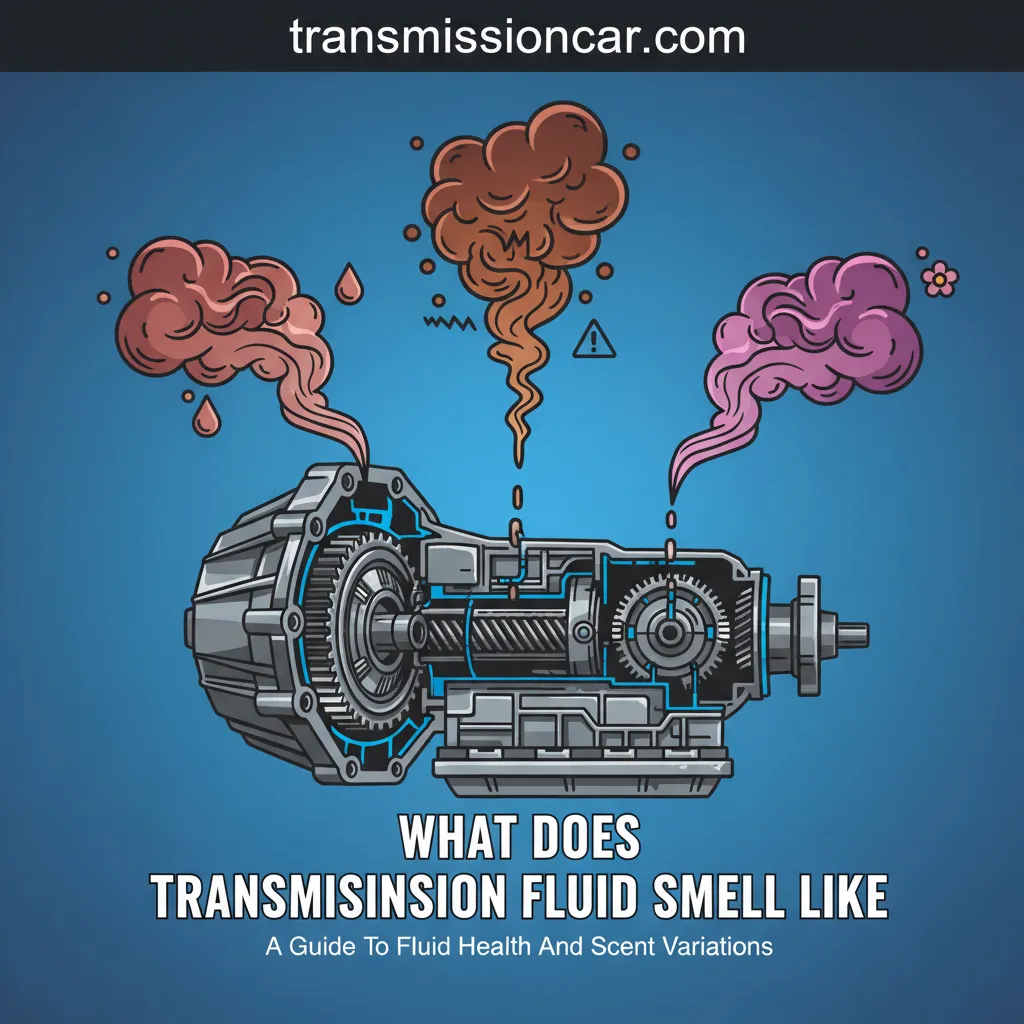 what does transmission fluid smell like