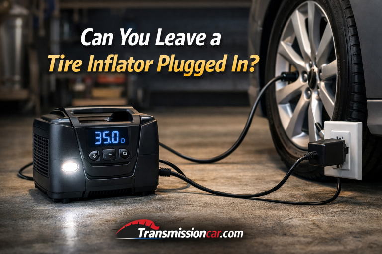 Can You Leave a Tire Inflator Plugged In