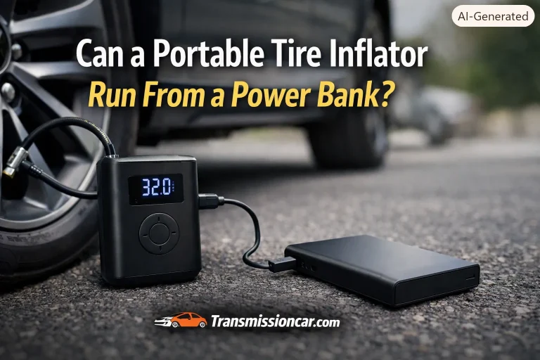 Can a Portable Tire Inflator Run From a Power Bank