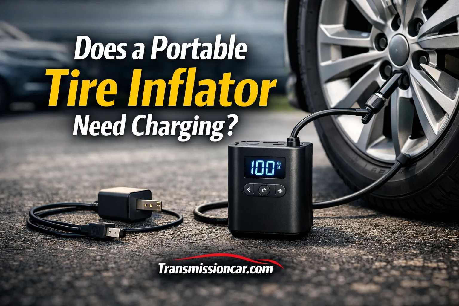 Does a Portable Tire Inflator Need Charging