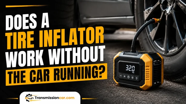 Does a Tire Inflator Work Without the Car Running