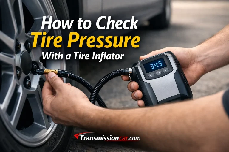 How to Check Tire Pressure With a Tire Inflator