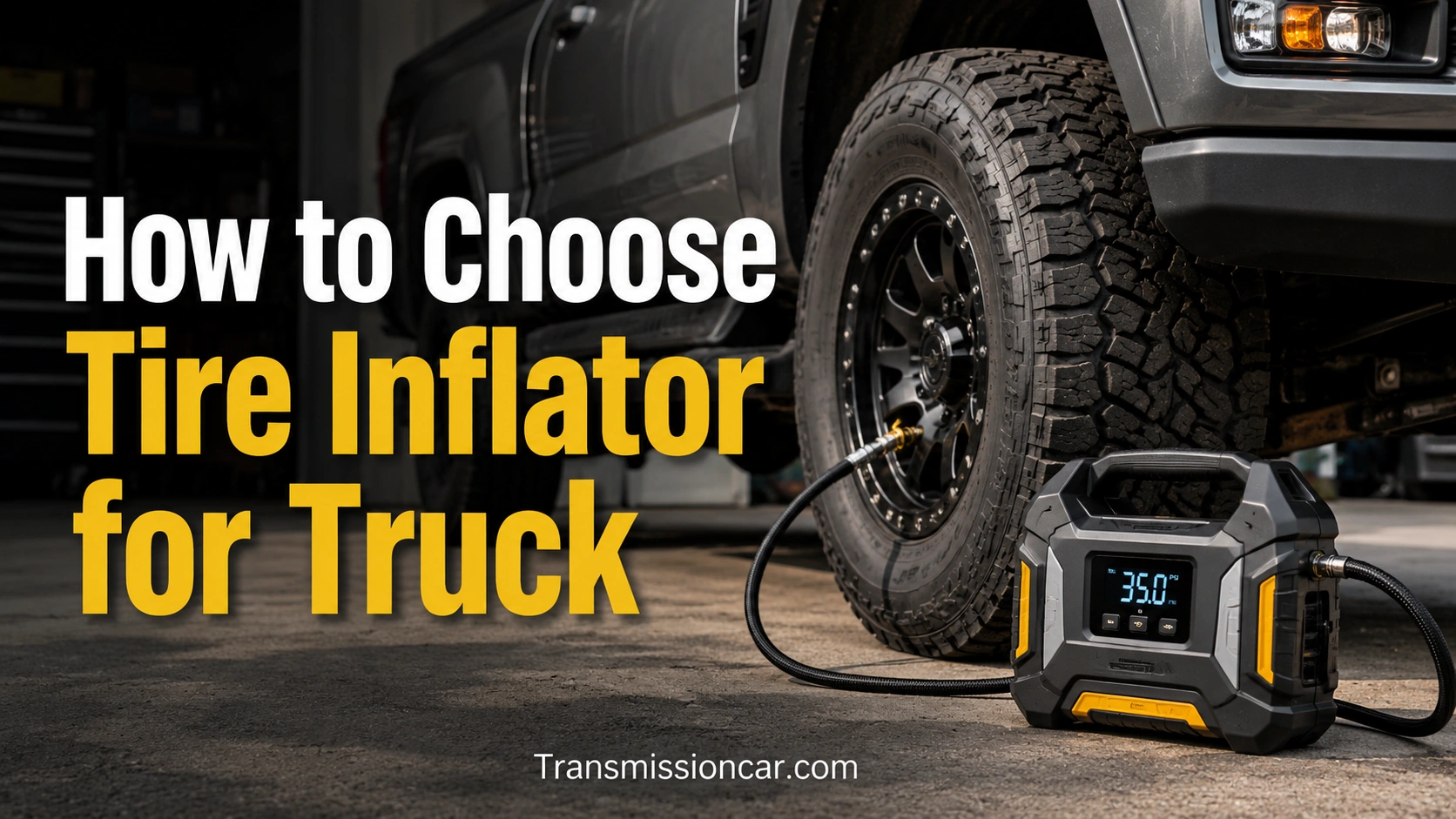 How to Choose Tire Inflator for Truck