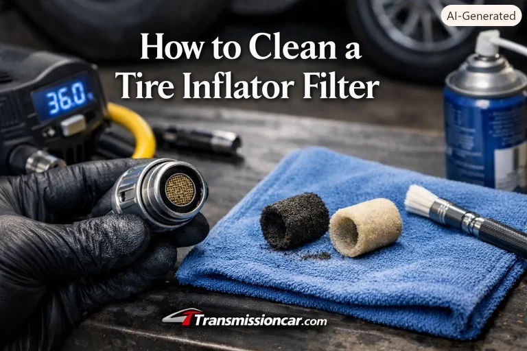 How to Clean a Tire Inflator Filter Safely and Correctly
