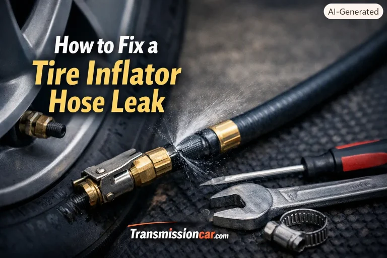 How to Fix a Tire Inflator Hose Leak