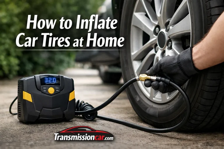 How to Inflate Car Tires at Home