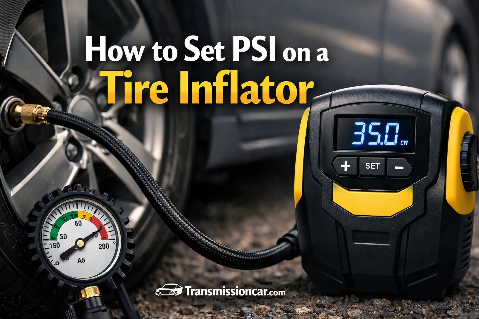 How to Set PSI on a Tire Inflator