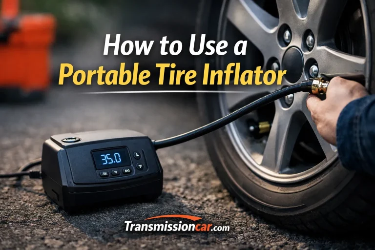 How to Use a Portable Tire Inflator