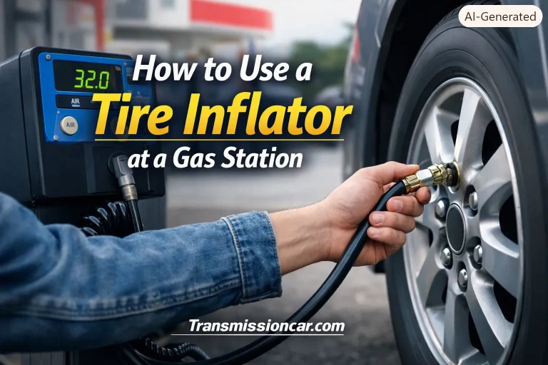 How to Use a Tire Inflator at a Gas Station