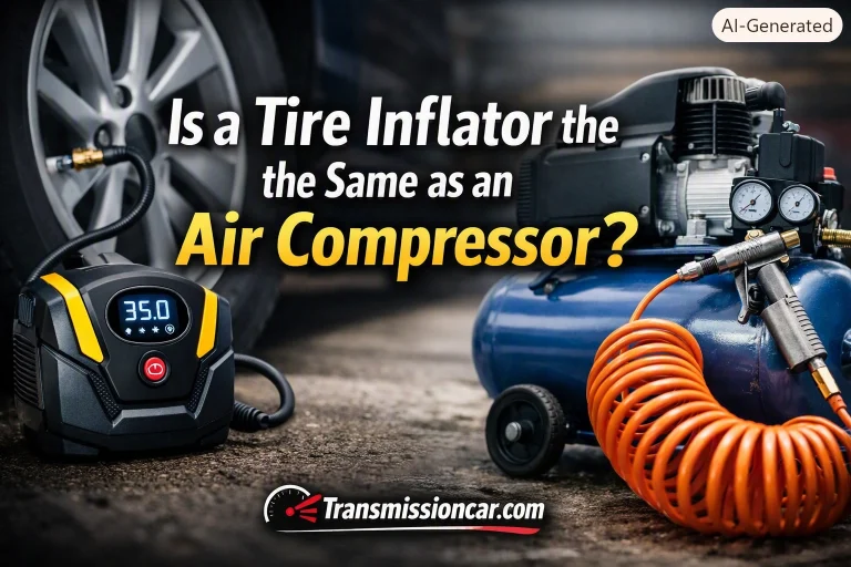 Is a Tire Inflator the Same as an Air Compressor