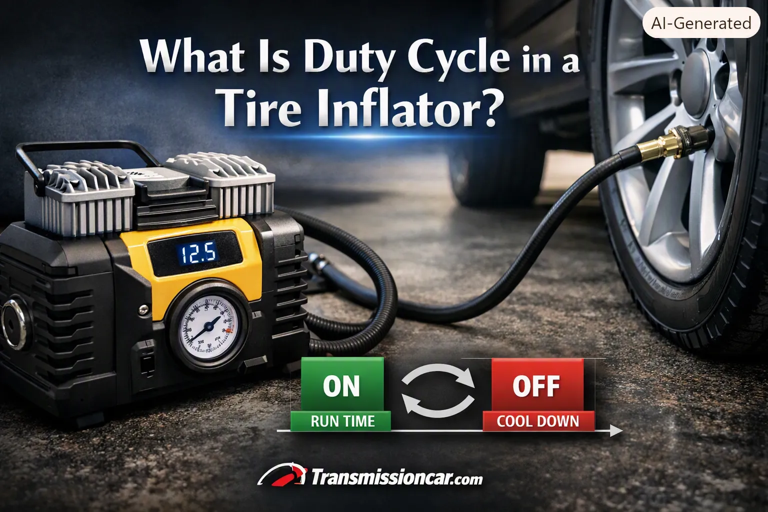 What Is Duty Cycle in a Tire Inflator