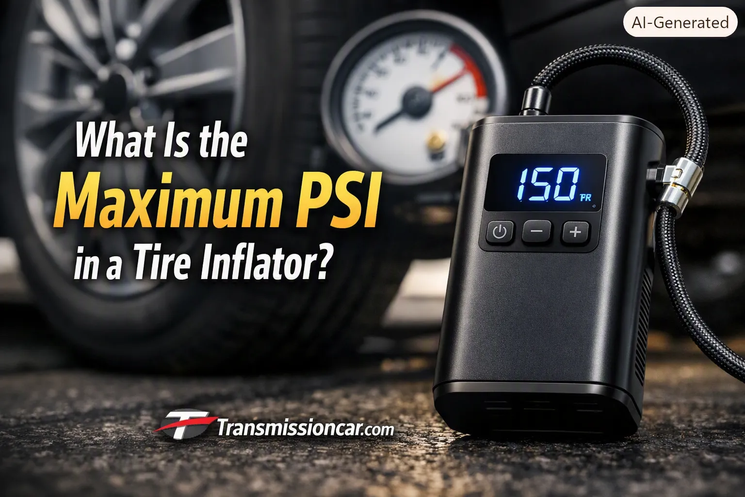What Is the Maximum PSI in a Tire Inflator