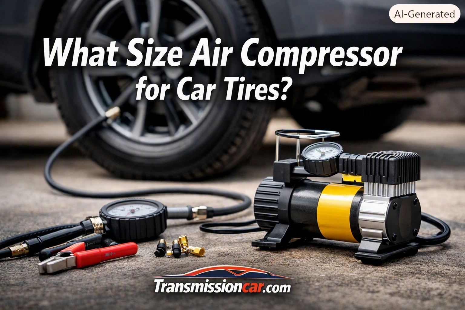 What Size Air Compressor for Car Tires