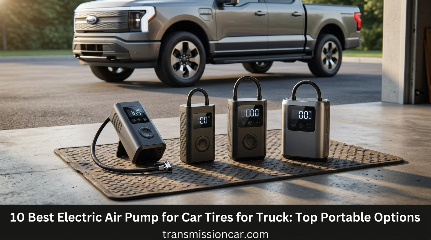 10 Best Electric Air Pump for Car Tires for Truck Top Portable Options